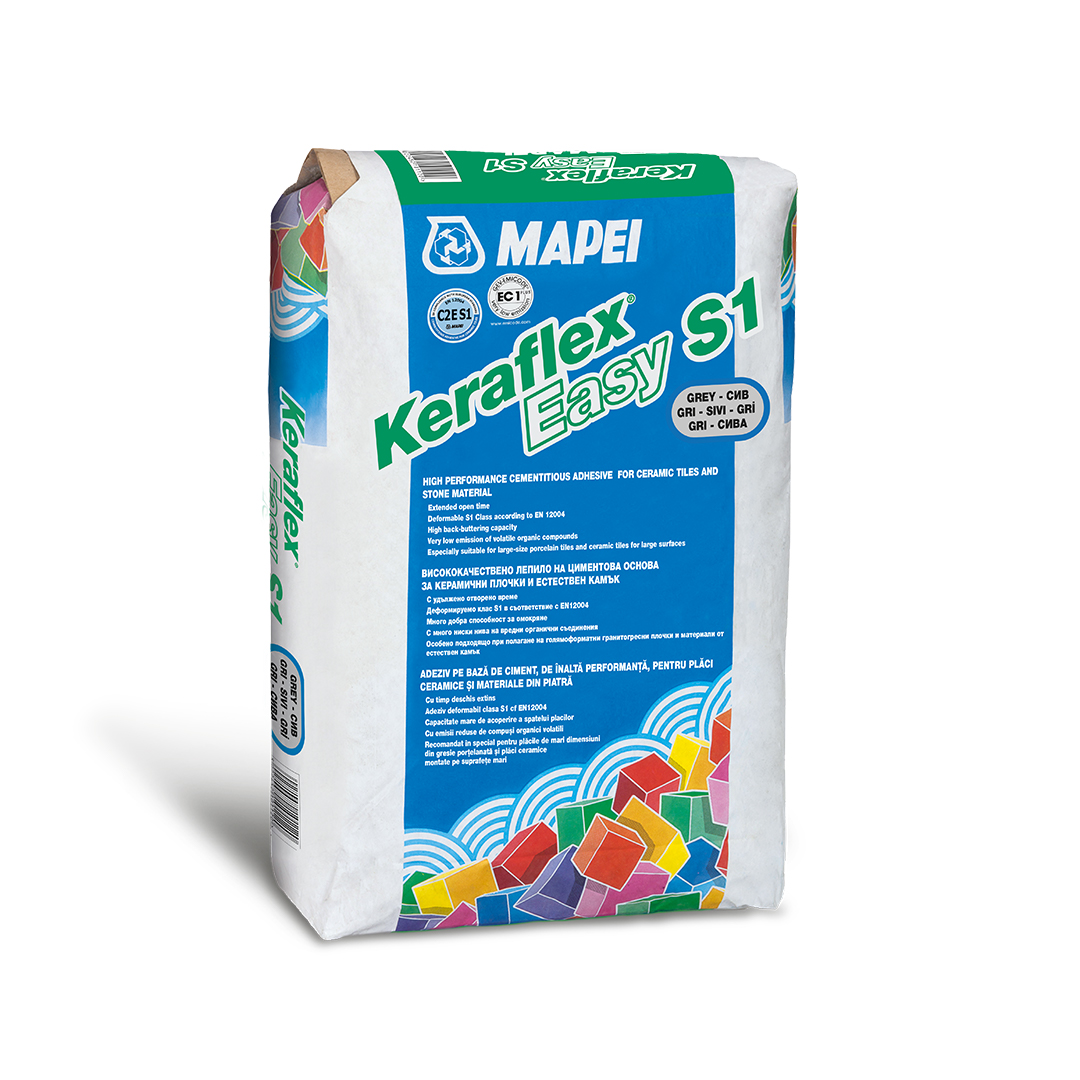 Adhesive Keraflex Easy S1 Gray - 25 kg. – Mapei 11.22.221.0028